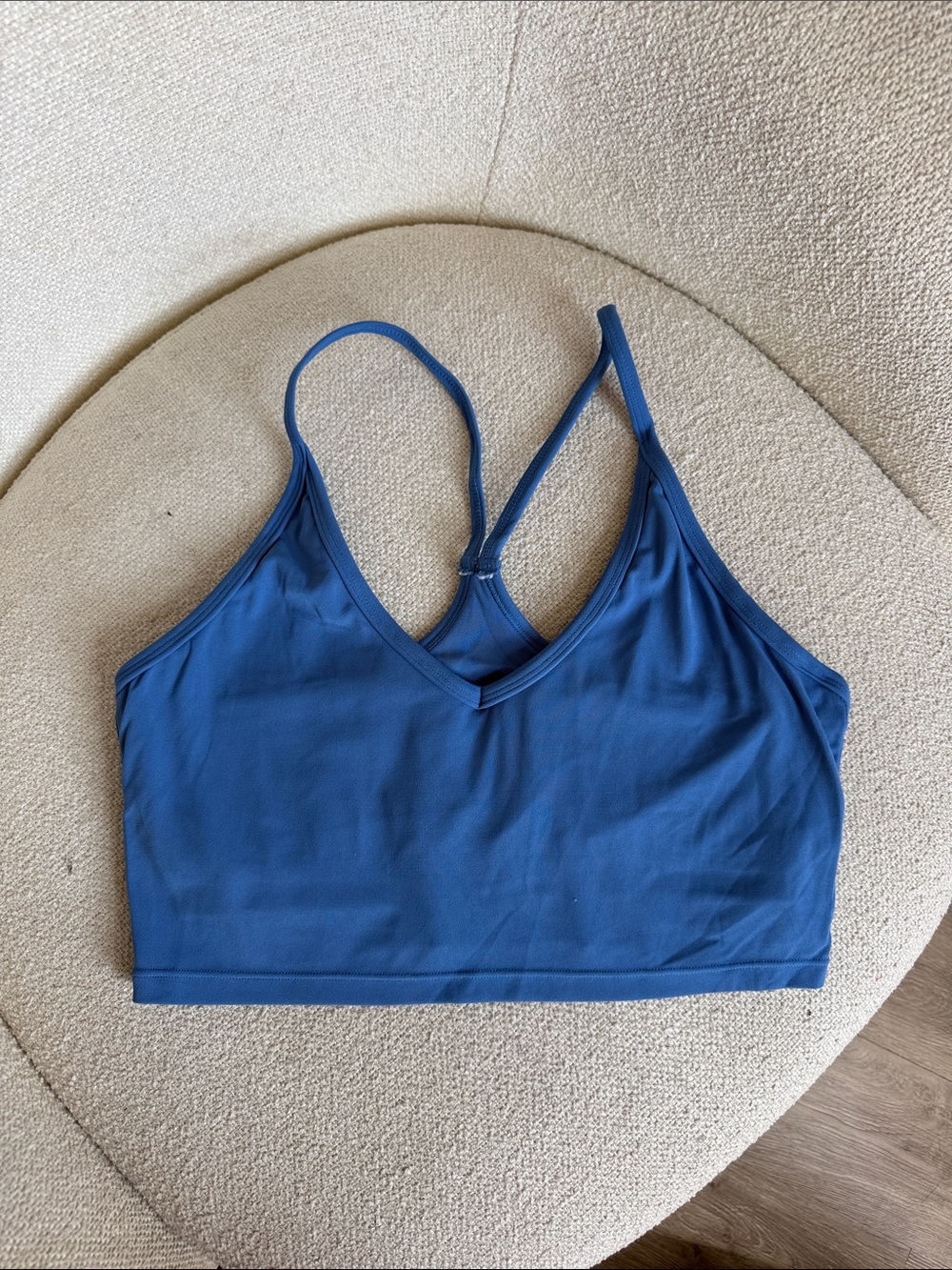 Paragon Fitwear Blue V-Neck Sports Bralette